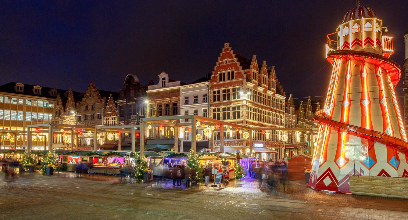 Piete de Craciun in Belgia